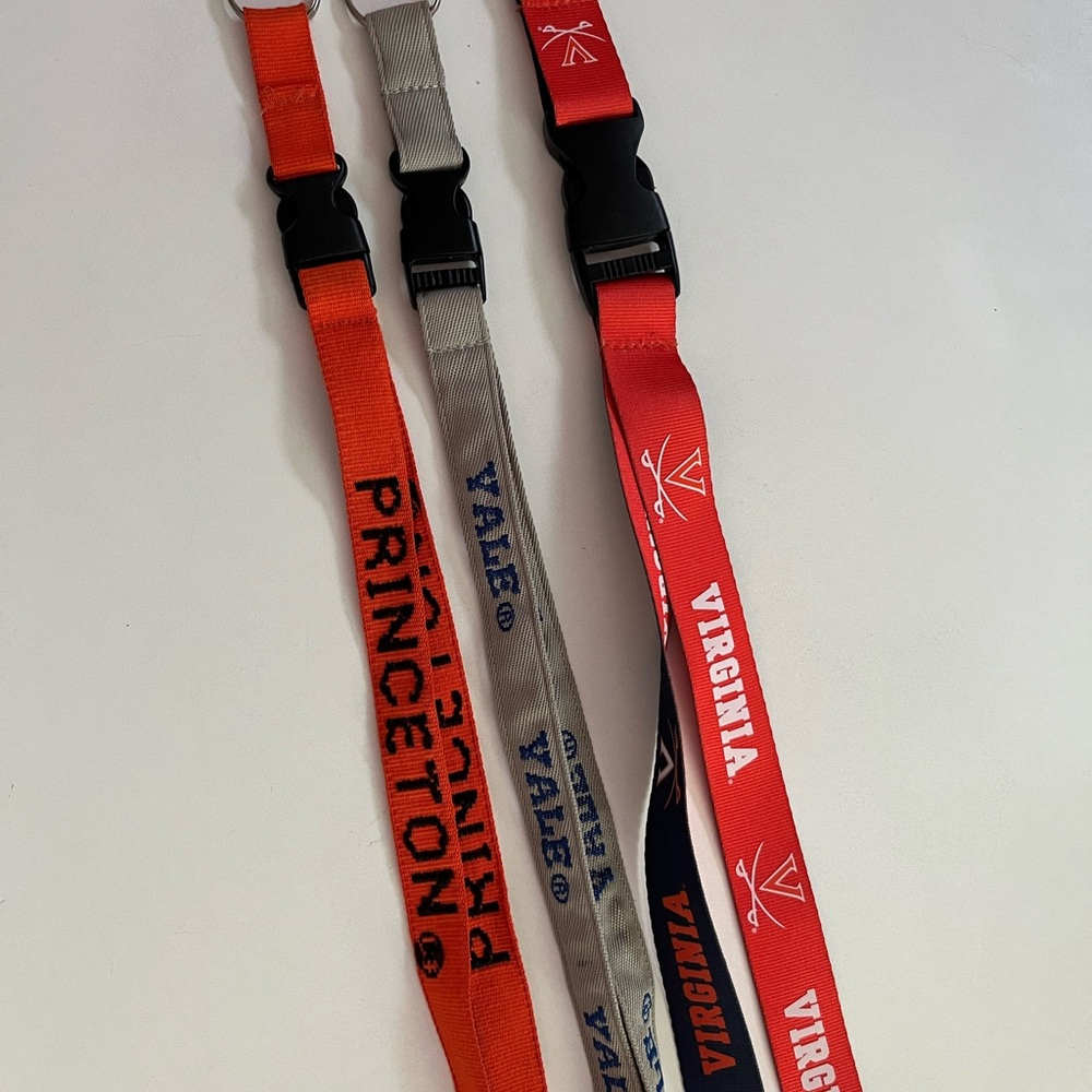University Logo Lanyards Set